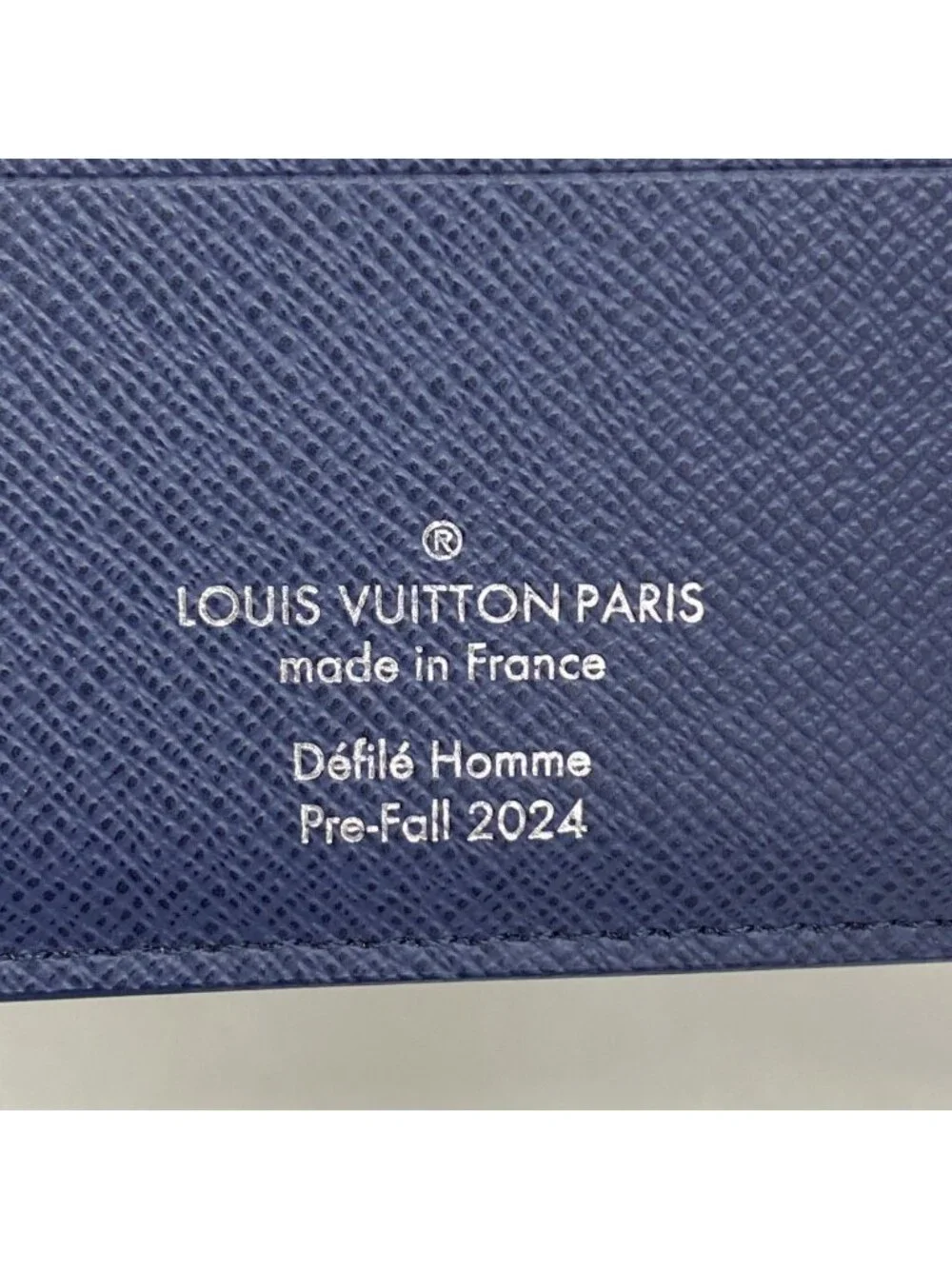 Louis Vuitton Wallet Monogram Heritage Portefeuille Multiple Navy Blue